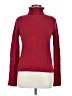 Barbour Red Turtleneck Sweater Size 8 - photo 1