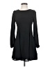 Everly 100% Polyester Solid Black Casual Dress Size XS - photo 1