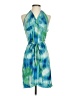 Matty M 100% Rayon Tie-dye Blue Cocktail Dress Size S - photo 1