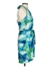 Matty M 100% Rayon Tie-dye Blue Cocktail Dress Size S - photo 4