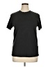 Unbranded Solid Black Short Sleeve T-Shirt Size XL (estimated) - photo 1