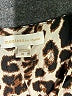 Monteau Animal Print Brown 3/4 Sleeve Blouse Size M - photo 7