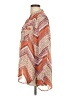 Charlotte Russe 100% Polyester Orange Long Sleeve Blouse Size L - photo 5
