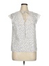 Shein 100% Polyester White Sleeveless Blouse Size XL - photo 1