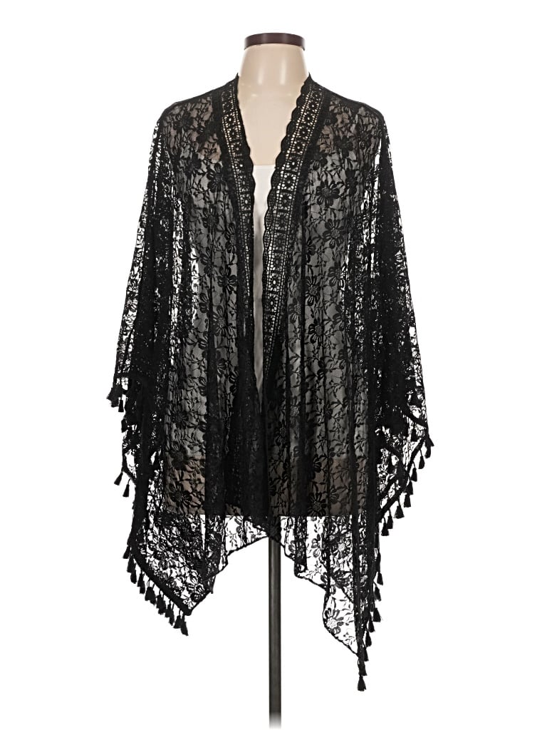Pre-owned Anthony Original Kimono In Black