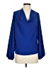 Karen Kane 100% Polyester Blue Long Sleeve Blouse Size S - photo 1