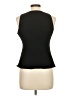 Evan Picone 100% Polyester Black Sleeveless Blouse Size 10 - photo 2