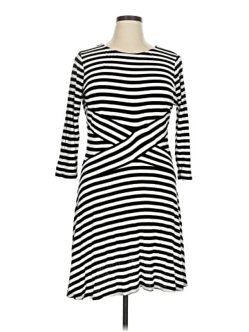 Black Saks Fifth Avenue Casual Dress (view 1)