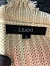 Leani 100% Acrylic Color Block Brown Pullover Sweater Size S - photo 7