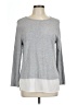 J.Crew Mercantile Silver Pullover Sweater Size L - photo 1