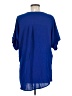 Vanilla Bay 100% Polyester Blue Short Sleeve Blouse Size M - photo 2