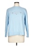 Classic Elements 100% Cotton Stars Blue Pullover Sweater Size L - photo 1
