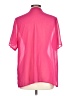 Unbranded 100% Polyester Pink Short Sleeve Blouse Size L - photo 2