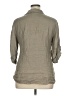 Three Hearts Gray 3/4 Sleeve Button-Down Shirt Size XL (estimated) - photo 2
