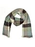 Amanda Blu Plaid Green Blue Scarf One size - photo 1