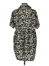 Missguided Animal Print Tan Casual Dress Size 4 - photo 2
