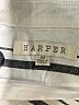 Harper Stripes Ivory Long Sleeve Blouse Size M - photo 7