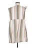 Assorted Brands Stripes White Casual Dress Size M - photo 2