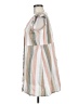 Assorted Brands Stripes White Casual Dress Size M - photo 5