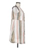 Assorted Brands Stripes White Casual Dress Size M - photo 4