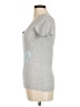 Key Leaf Gray Short Sleeve Top Size M - photo 5
