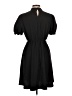 Unbranded 100% Polyester Solid Black Casual Dress Size L - photo 2