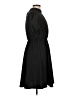 Unbranded 100% Polyester Solid Black Casual Dress Size L - photo 4