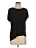 PREMISE 100% Polyester Black Short Sleeve Top Size S - photo 1