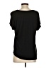 PREMISE 100% Polyester Black Short Sleeve Top Size S - photo 2