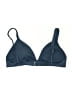 Unbranded Solid Blue Swimsuit Top Size L - photo 2