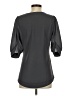 Brixon Ivy 100% Polyester Gray Short Sleeve Blouse Size XS - photo 2