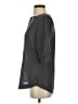 Brixon Ivy 100% Polyester Gray Short Sleeve Blouse Size XS - photo 5