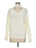 Shein 100% Acrylic Ivory Pullover Sweater Size M - photo 1