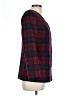 Kasper A.S.L. Plaid Burgundy Blazer Size 10 (petite) - photo 4