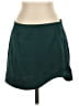 NSR 100% Polyester Solid Teal Casual Skirt Size S - photo 1