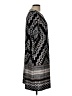 NY Collection Graphic Black Casual Dress Size L - photo 4