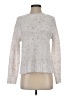 Violets & Roses Tweed Silver Pullover Sweater Size S - photo 1