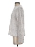 Violets & Roses Tweed Silver Pullover Sweater Size S - photo 5
