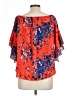Unbranded Red 3/4 Sleeve Blouse Size L - photo 2