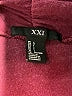 XXI Burgundy Cardigan Size L - photo 7