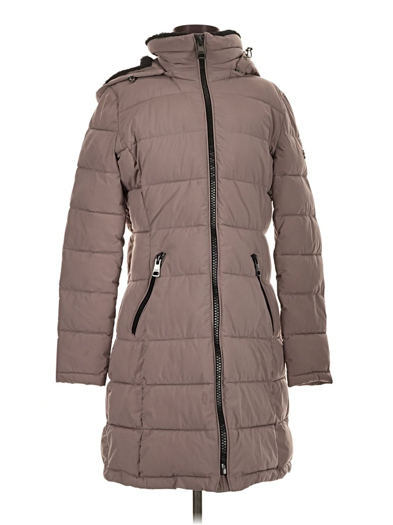 Pre-owned Andrew Marc Coat In Gray