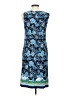 Chico's Paisley Blue Casual Dress Size Sm (0.5) - photo 2