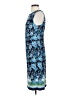 Chico's Paisley Blue Casual Dress Size Sm (0.5) - photo 5