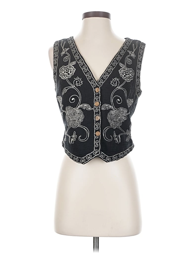 Pre-owned Shein Vest In Gray