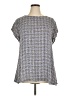 Masai Gray Short Sleeve Blouse Size XL - photo 1