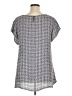 Masai Gray Short Sleeve Blouse Size XL - photo 2