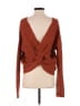 Fashion Nova 100% Acrylic Orange Pullover Sweater Size S - photo 2