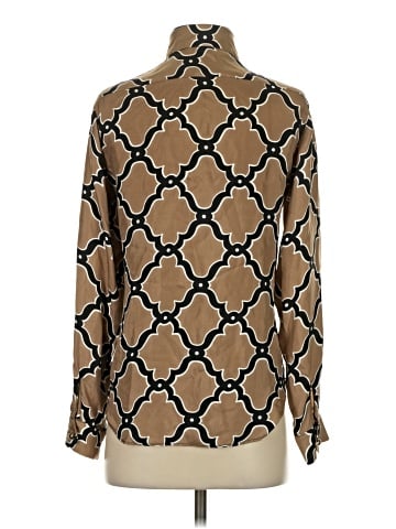 Skirtin Around Long Sleeve Blouse (view 2)