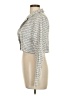 Shein 100% Polyester Houndstooth Ivory Blazer Size L - photo 5