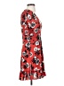 Parisian 100% Polyester Print Red Casual Dress Size 4 - photo 4